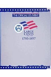 The Official U.S. Mint Large Cents Coin Album: 1793-1857 (9780794807900) by [???]