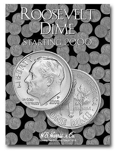 Stock image for Roosevelt Dime Folder Starting 2000 [Hardcover] H.E Harris for sale by Lakeside Books