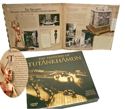 Beispielbild fr The Treasures of Tutankhamun zum Verkauf von Books From California