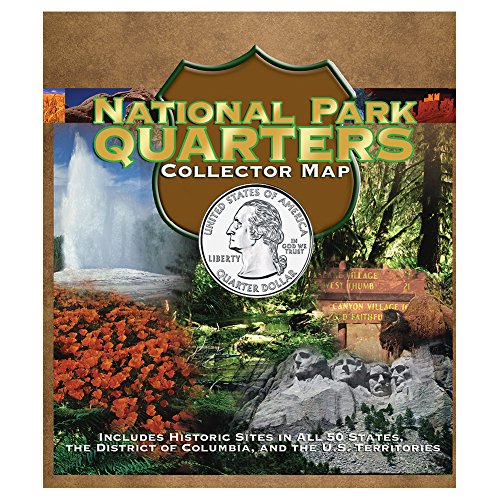 National Park Quarter Foam Map (9780794828844) by Whitman Publishing
