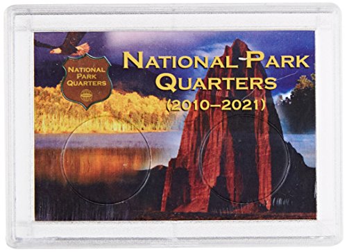9780794828868: National Park Quarters 2x3 Plastic Display Case