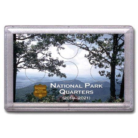 Beispielbild fr National Park Quarter 3x5 (2010-2021) Plastic Display Case zum Verkauf von Ebooksweb