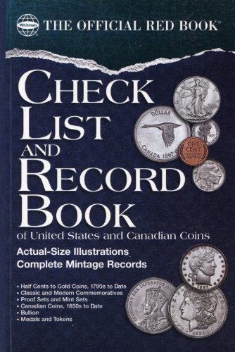 Stock image for Whitman Checklist & Record Book of U.S. & Canadian Coins (Official Red Book) for sale by SecondSale