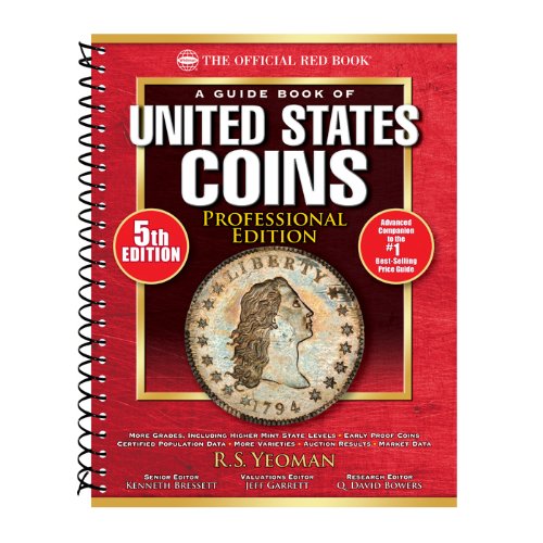 Imagen de archivo de A Guide Book of United States Coins Professional Edition, 5th Edition (Official Red Book: A Guide Book of United States Coins) a la venta por SecondSale