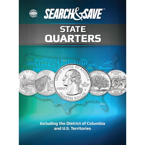 9780794844400: Search & Save: State Quarters (Whitman Search & Save)