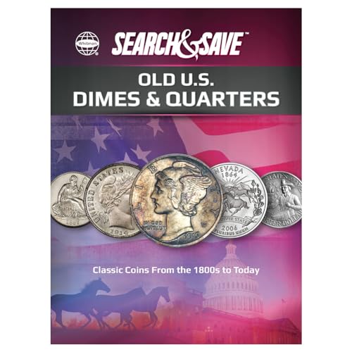 Imagen de archivo de Search Save: Dimes and Quarters (Whitman Search Save) a la venta por Books-FYI, Inc.