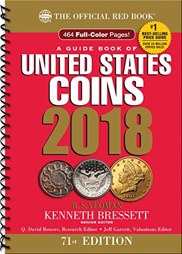 Imagen de archivo de A Guide Book of United States Coins 2018: The Official Red Book, Spiral a la venta por Jenson Books Inc