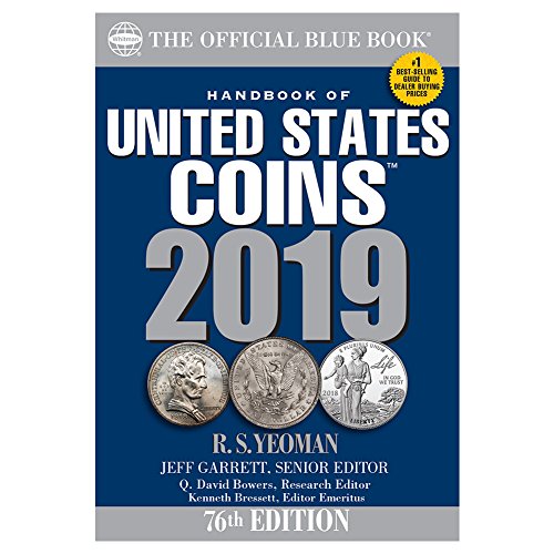 9780794846497: The Official Blue Book: Handbook of Us Coins 2019 Paperback (The Official Blue Book of United States Coins)