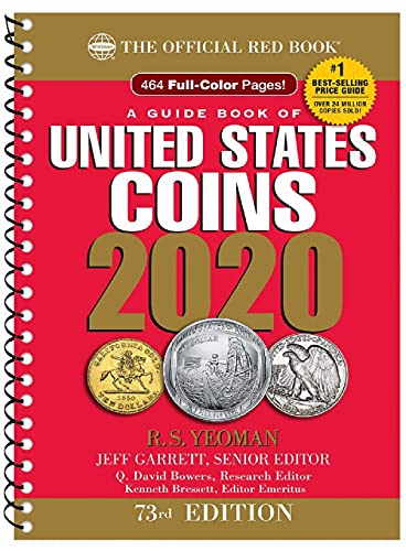 The Official 2020 "SPIRAL BOUND" Red Book Guide to Coins 73RD EDITION 