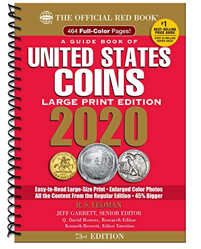 Stock image for The Official Red Book: A Guide Book of United States Coins Large Print 2020 73rd Edition for sale by ThriftBooks-Phoenix