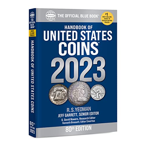 9780794849689: The Official Blue Book Handbook of United States Coins 2023