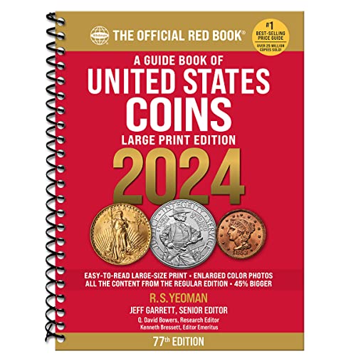 Imagen de archivo de Guide Book of United States Coins 2024 : The Official Red Book a la venta por GreatBookPrices