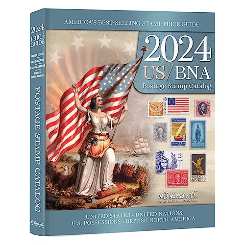 Stock image for US/BNA 2024 Postage Stamp Catalog (US BNA Postage Stamp Catalog) [Spiral-bound] H.E. Harris for sale by Lakeside Books