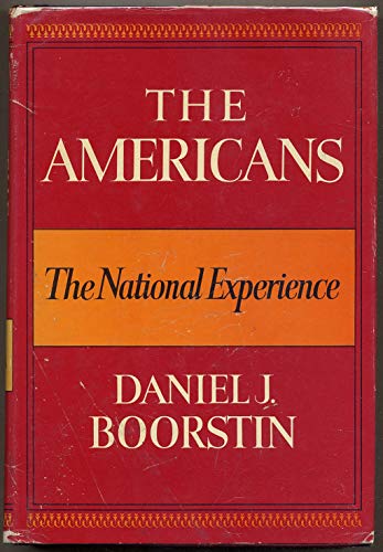 9780795305924: The AMERICANS: The National Experience.