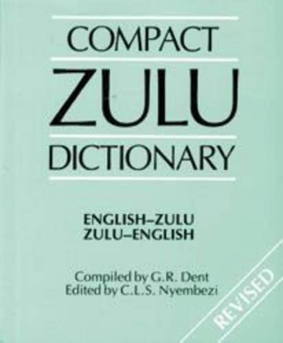 Beispielbild fr Compact Zulu Dictionary: English-Zulu &amp; Zulu-English zum Verkauf von Blackwell's