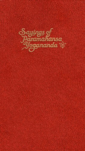 9780796628749: Sayings of Paramahansa Yogananda: The Master Said