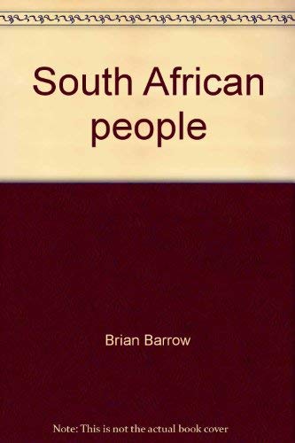 Stock image for South African People: Macdonald Heritage Library Volume 5 for sale by Adventures Underground