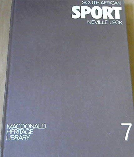 South African sport (Macdonald heritage library ; no. 7)