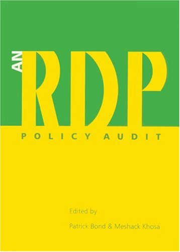 Beispielbild fr An RDP Policy Audit zum Verkauf von Books From California