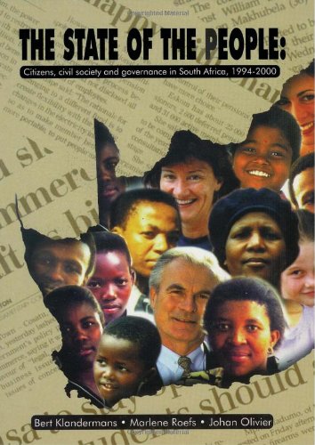 Stock image for State of the People: Citizens, Civil Society And Governance in South Africa 1994-2000 for sale by Revaluation Books