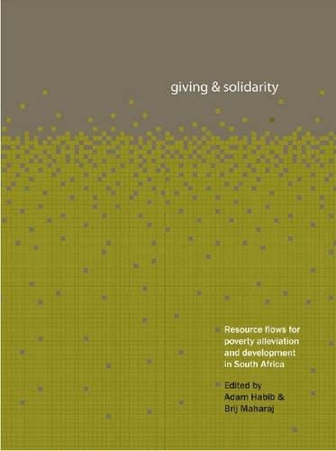 Stock image for Giving and Solidarity Resource Flows for Poverty Alleviation in South Africa for sale by PBShop.store US