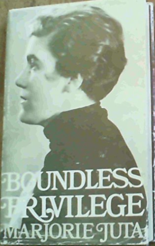 9780798104524: Boundless privilege: An autobiography