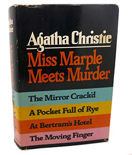 Stock image for Miss Marple Meets Murder: The Mirror Crack'd/A Pocket Full Of Rye/At Bertram's Hotel/The Moving Finger for sale by HPB-Diamond