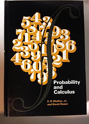 Beispielbild fr Probability and Calculus zum Verkauf von Better World Books: West