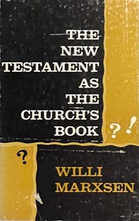 Beispielbild fr New Testament As the Church's Book zum Verkauf von Better World Books