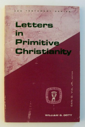 Beispielbild fr Letters in Primitive Christianity zum Verkauf von Better World Books