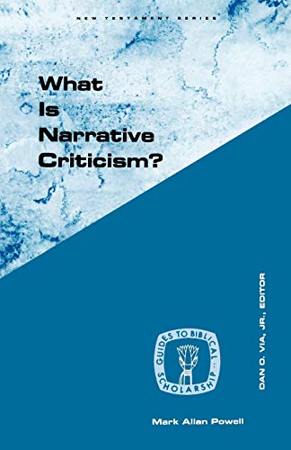 Stock image for What Is Narrative Criticism? (Guides to Biblical Scholarship New Testament) for sale by BooksRun