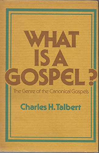 Imagen de archivo de What Is a Gospel? : The Genre of the Canonical Gospels a la venta por Better World Books