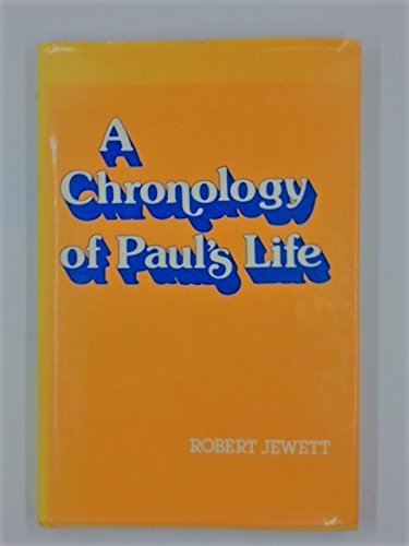 Beispielbild fr A Chronology of Paul's Life zum Verkauf von Better World Books