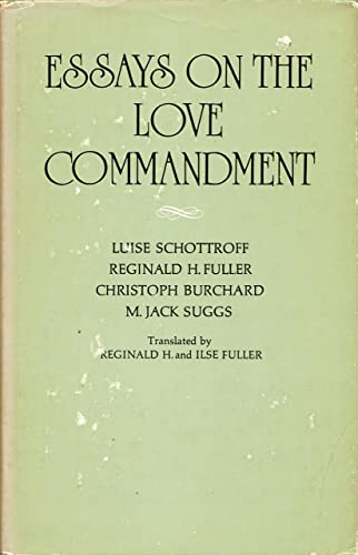 Beispielbild fr Essays on the Love Commandment zum Verkauf von Windows Booksellers