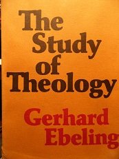 Imagen de archivo de Study of Theology a la venta por ThriftBooks-Atlanta