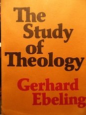 9780800605292: Study of Theology
