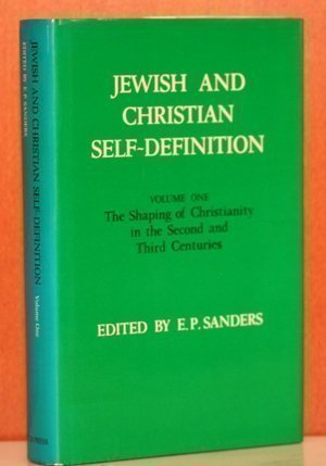 jewish and christian self-definition (volume 1, 2, 3)