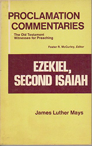 Imagen de archivo de Ezekiel, Second Isaiah a la venta por Better World Books