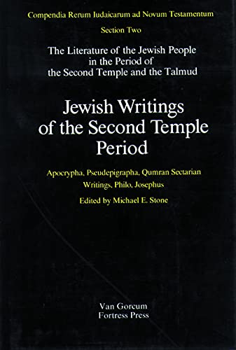 Beispielbild fr Jewish Writings of the Second Temple Period, Volume 2: Apocrypha, Pseudepigrapha, Qumran Sectarian Writings, Philo, Josephus (Compendia Rerum Judaicarum ad Novum Testamentum) zum Verkauf von BooksRun