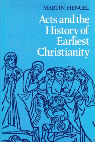 Beispielbild fr Acts and the History of Earliest Christianity zum Verkauf von Windows Booksellers