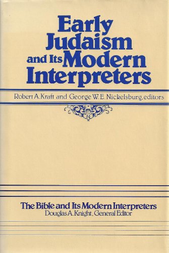 9780800607227: Early Judaism and Its Modern Interpreters (Society of Biblical Literature, Vol 2)