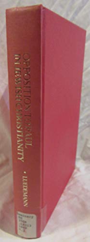 Opposition to Paul in Jewish Christianity (9780800609085) by Gerd Luedemann; M. Eugene Boring