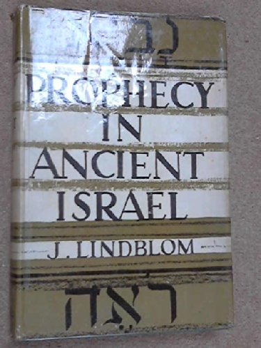 Beispielbild fr Prophecy in Ancient Israel zum Verkauf von Better World Books