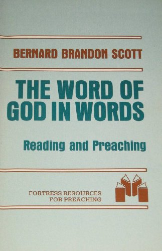 9780800611422: Word of God in Words: Reading and Preaching the Gospels