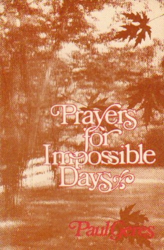 Beispielbild fr Prayers for Impossible Days (English and French Edition) zum Verkauf von Redux Books