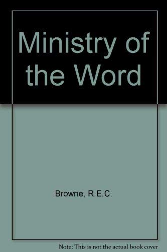 Imagen de archivo de The Ministry of the Word a la venta por ThriftBooks-Dallas