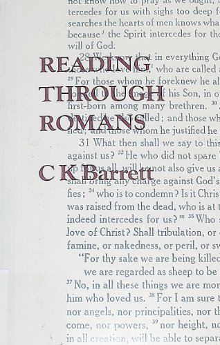 Beispielbild fr Reading through Romans zum Verkauf von ThriftBooks-Atlanta