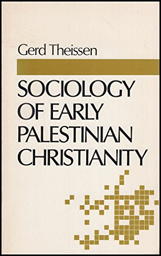9780800613303: Sociology of Early Palestinian Christianity