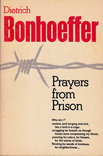 Beispielbild fr Prayers from Prison zum Verkauf von Better World Books