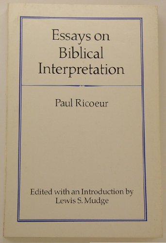 Beispielbild fr Essays on Biblical Interpretation (English and French Edition) zum Verkauf von HPB-Red